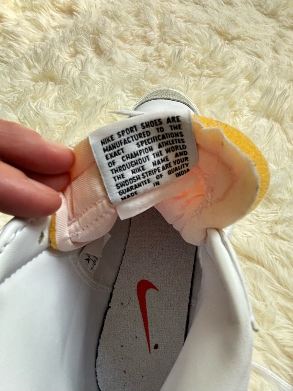 Nike Blazer Mid 77 Vintage White Black Womens Size 10.5 - Picture 5 of 6